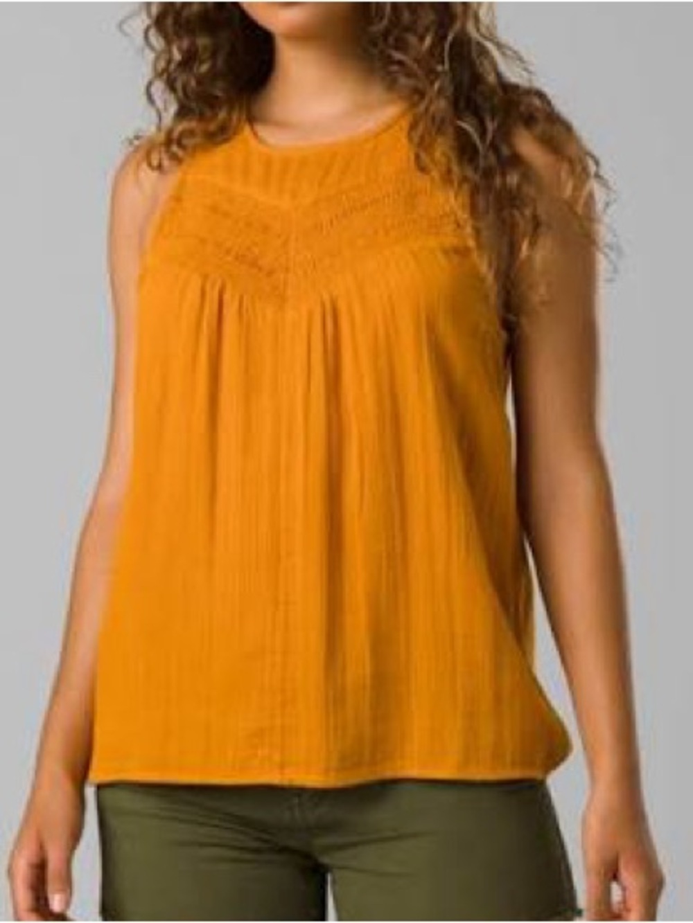 Prana Sealkissed Deep Solstice 100% Organic Cotton Sleeveless Tank Top 3713